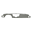 10-304LL-MGR Medium Gray, Molded, ABS Thermoplastic, Dash Cover Overlay 