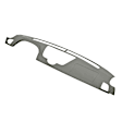 10-304LL-MGR Medium Gray, Molded, ABS Thermoplastic, Dash Cover Overlay 