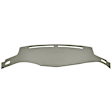 10-316LL-TGR Taupe Gray, Molded, ABS Thermoplastic, Dash Cover Overlay 