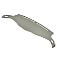 10-316LL-TGR Taupe Gray, Molded, ABS Thermoplastic, Dash Cover Overlay 