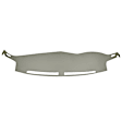 10-316LL-TGR Taupe Gray, Molded, ABS Thermoplastic, Dash Cover Overlay 