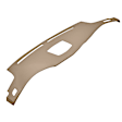 2016 Nissan Altima - Dash Cover, Medium Brown, For Dashes With Speaker, Molded; Overlay Over Factory Dash