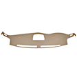 2016 Nissan Altima - Dash Cover, Medium Brown, For Dashes With Speaker, Molded; Overlay Over Factory Dash