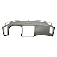 2007 Infiniti FX35 - Dash Cover, Light Gray, Molded; Overlay Over Factory Dash, Vacu Molded Series