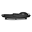 10-712SLL-BLK Black, Molded, ABS Thermoplastic, Dash Cover Overlay 