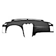 10-712SLL-DGR Dark Gray, Molded, ABS Thermoplastic, Dash Cover Overlay 