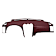 10-712SLL-MR Maroon, Molded, ABS Thermoplastic, Dash Cover Overlay 