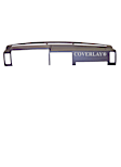 1987 Nissan D21 - Dash Cover, Neutral, Molded; Overlay Over Factory Dash, Vacu Molded Series