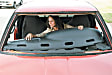 1987 Nissan D21 - Dash Cover, Neutral, Molded; Overlay Over Factory Dash, Vacu Molded Series