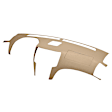 10-812SLL-NTL Neutral, Molded, ABS Thermoplastic, Dash Cover Overlay 
