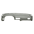 10-890-LGR Light Gray, Molded, ABS Thermoplastic, Dash Cover Overlay 