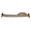 10-890-MBR Medium Brown, Molded, ABS Thermoplastic, Dash Cover Overlay 
