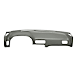 10-890-MGR Medium Gray, Molded, ABS Thermoplastic, Dash Cover Overlay 