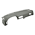 10-890-MGR Medium Gray, Molded, ABS Thermoplastic, Dash Cover Overlay 