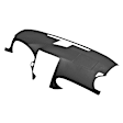 11-608LL-DGR Dark Gray, Molded, ABS Thermoplastic, Dash Cover Overlay 