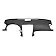 11-608LL-DGR Dark Gray, Molded, ABS Thermoplastic, Dash Cover Overlay 