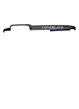 11-104-BLK Black, Molded, ABS Thermoplastic, Dash Cover Overlay 