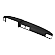 1985 Toyota Pickup - Dash Cover, Black, Molded; Overlay Over Factory Dash, With Long Tray Only, Vacu Molded Series