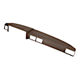 11-184LTLL-DBR Dark Brown, Molded, ABS Thermoplastic, Dash Cover Overlay 