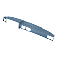 11-184LTLL-LBL Light Blue, Molded, ABS Thermoplastic, Dash Cover Overlay 