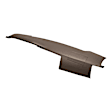 11-308-DBR Dark Brown, Molded, ABS Thermoplastic, Dash Cover Overlay 