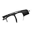 11-310SLL-BLK Black, Molded, ABS Thermoplastic, Dash Cover Overlay 