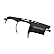 11-310SLL-BLK Black, Molded, ABS Thermoplastic, Dash Cover Overlay 