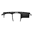 11-310SLL-BLK Black, Molded, ABS Thermoplastic, Dash Cover Overlay 