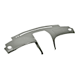 11-409CSLL-LGR Light Gray, Molded, ABS Thermoplastic, Dash Cover Overlay 