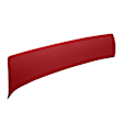 11-409K-RD Kick Panel - Red, ABS Plastic, Direct Fit, Sold Individually