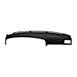 11-794-BLK Black, Molded, ABS Thermoplastic, Dash Cover Overlay 