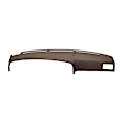 11-794-DBR Dark Brown, Molded, ABS Thermoplastic, Dash Cover Overlay 