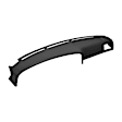 11-794-DGR Dark Gray, Molded, ABS Thermoplastic, Dash Cover Overlay 