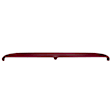 12-103-MR Maroon, Molded, ABS Thermoplastic, Dash Cover Overlay 