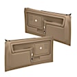 12-108CL-LBR Interior Restoration Kit - Light Brown,  Dash Cap, Door Panel, Kick Panel, Direct Fit, Kit