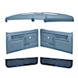 12-108CN-LBL Interior Restoration Kit - Light Blue,  Dash Cap, Door Panel, Kick Panel, Direct Fit, Kit