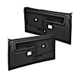 12-108CS-BLK Interior Restoration Kit - Black,  Dash Cap, Door Panel, Kick Panel, Direct Fit, Kit