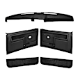 12-108CW-BLK Interior Restoration Kit - Black,  Dash Cap, Door Panel, Kick Panel, Direct Fit, Kit