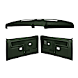 12-108CWS-GRN Interior Restoration Kit - Dark Green,  Dash Cap, Door Panel, Kick Panel, Direct Fit, Kit