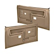 12-108CWS-LBR Interior Restoration Kit - Light Brown,  Dash Cap, Door Panel, Kick Panel, Direct Fit, Kit