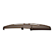 1986 Ford F-150 - Dash Cover, Dark Brown, Molded; Overlay Over Factory Dash, Vacu Molded Series