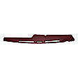 12-108-MR Maroon, Molded, ABS Thermoplastic, Dash Cover Overlay 