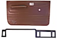12-112CF-MR Interior Restoration Kit - Maroon,  Dash Cap, Door Panel, Direct Fit, Kit