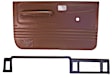 12-112CN-LBR Interior Restoration Kit - Light Brown,  Dash Cap, Door Panel, Direct Fit, Kit