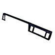 12-112-DBL Dark Blue, Molded, ABS Thermoplastic, Dash Cover Overlay 
