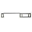 12-112-MGR Medium Gray, Molded, ABS Thermoplastic, Dash Cover Overlay 