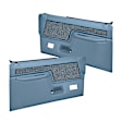 12-113CF-LBL Interior Restoration Kit - Light Blue,  Dash Cap, Door Panel, Kick Panel, Direct Fit, Kit