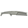 12-113-LGR Light Gray, Molded, ABS Thermoplastic, Dash Cover Overlay 