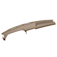 12-113-MBR Medium Brown, Molded, ABS Thermoplastic, Dash Cover Overlay 