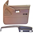 12-114C56F-DGR Interior Restoration Kit - Dark Gray,  Dash Cap, Door Panel, Direct Fit, Kit